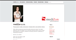 Desktop Screenshot of medizon.org